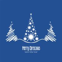 Abstract Merry Christmas festival background vector