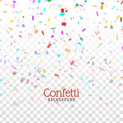 confetti background vector png