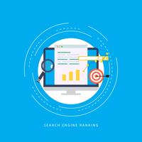 Search engine optimization concept vector