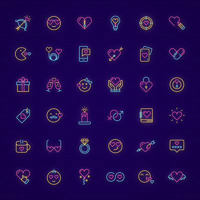 Neon Vector Art, Icons, and Graphics for Free Download