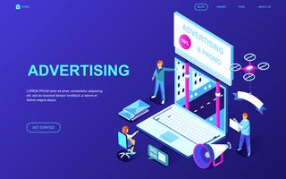 Advertising and Promotional Web Banner vector