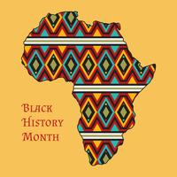 Funky Black History Month Vectors