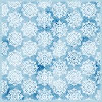 Vector Snowflakes Seamless Pattern