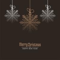 Abstract beautiful Merry Christmas celebration background vector