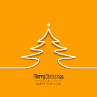 Abstract Merry Christmas celebration background design vector