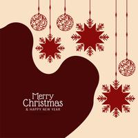 Abstract beautiful Merry Christmas celebration background vector