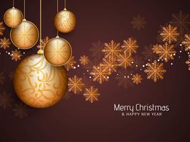 Abstract Merry Christmas festival greeting background
