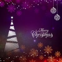 Abstract Merry Christmas colorful festival background vector