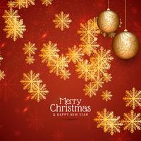 Abstract Merry Christmas festival greeting background vector