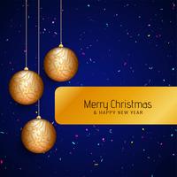 Abstract Merry Christmas stylish background vector