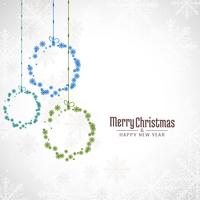 Abstract beautiful Merry Christmas celebration background vector