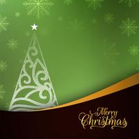 Abstract Merry Christmas stylish background vector