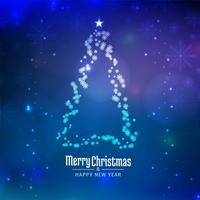 Abstract Merry Christmas festival greeting background vector