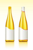 Botella de vino vector