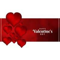 Abstract lovely Happy Valentine's Day background vector