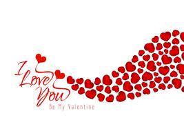 Abstract Happy Valentine's Day lovely background
