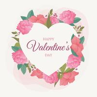 Valentines Day Frame  vector