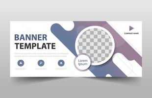 Abstract corporate business banner template vector