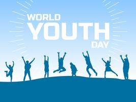 Beautiful World Youth Day Vectors