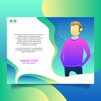 Testimonial Design Vector Template