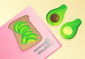 Delicious Avocado Toast Vectors