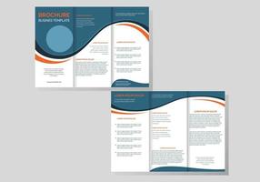 Professional Brochure Template Vector