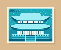 Seoul Illustration vector