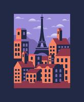 Paris Illustration vector