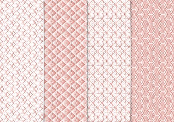 Rose Gold Seamless Patterns