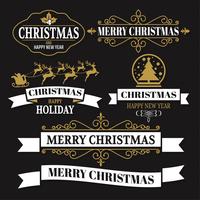 Christmas Vector Logo for banner