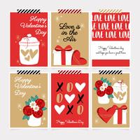 Vector Valentine's Day Cards