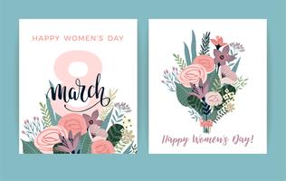 International Women s Day. Vector template