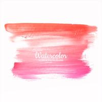 Abstract hand draw colorful watercolor strokes set design vector
