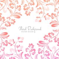 Abstract colorful decorative floral background vector