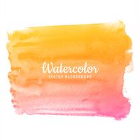 Abstract hand draw colorful watercolor strokes set design vector