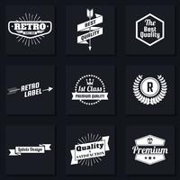 Vintage Retro Vector Logo for banner