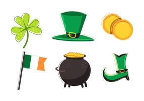 St Patrick's Day Clipart Set vector