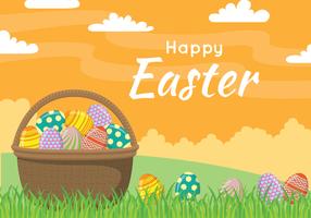 Easter Background vector