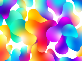 Liquid Color Background Design vector