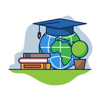 Global Education Vector