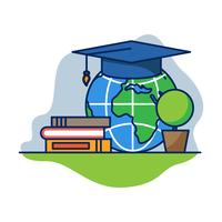 Global Education Vector