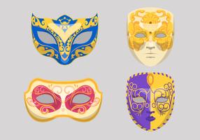 Carnevale Di Venezia Mask Vector Illustration
