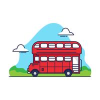 London Bus Vector