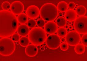 Red cells vector