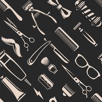 Barber Tools Seamless Texture Vector