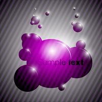 Colorful bubble background eps10 vector