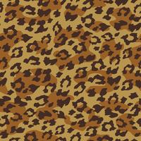 Leopard seamless background. Vector illustration.