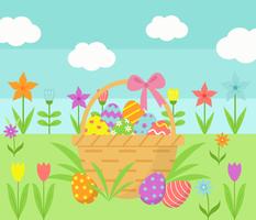 Easter Wallpaper Vector