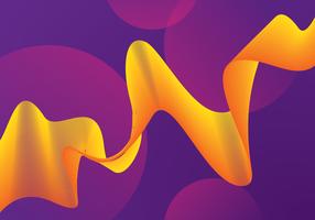 Abstract Wave Background vector