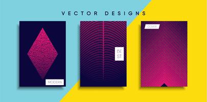 Minimal Vector cover designs. Future Poster template